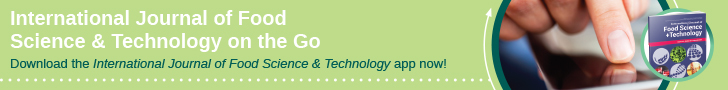 Wiley International Journal Of Food Science Technology Template